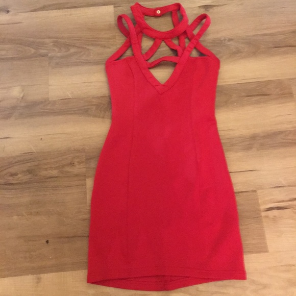 Tobi Dresses & Skirts - Sexy Red Mini Dress Tobi Dresses & Skirts - Sexy Red Mini Dress
